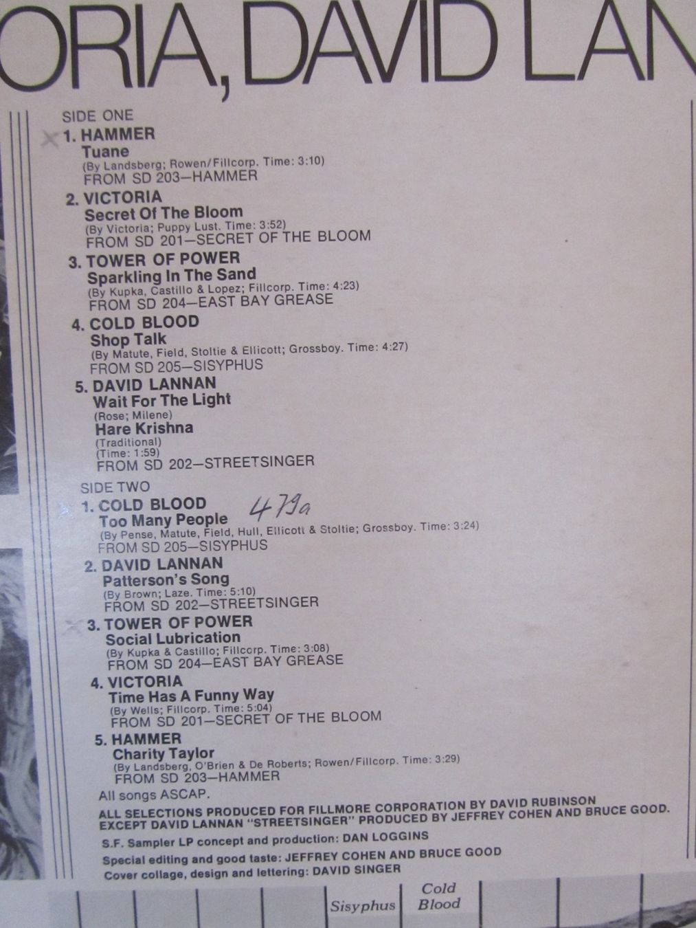 Dischi in vinile: SAN FRANCISCO  - Sampler – Usato da Seengen venduto da mikelele 2
