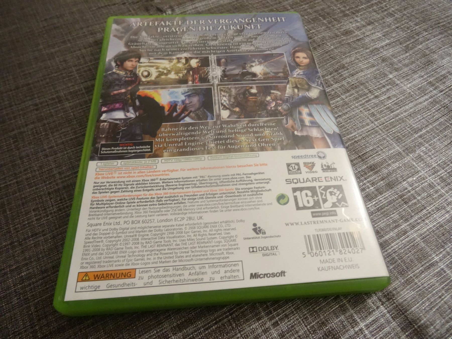 Microsoft Giochi: The Last Remnant - Xbox 360 – Usato da Olten venduto da Disc-Ausverkauf 2