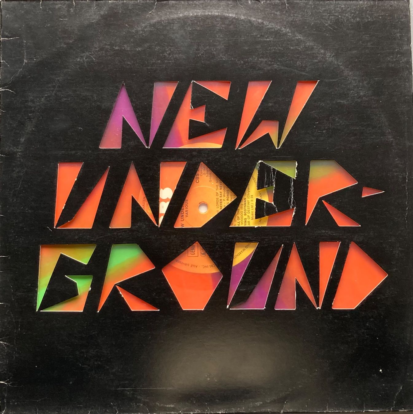 Schallplatten: DIVERS ARTISTES - NEW UNDERGROUND – Gebraucht aus Poliez-Pittet von Newtown-Records 1