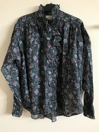 Chemise Isabel Marant Etoile T34 coton floral Bohème