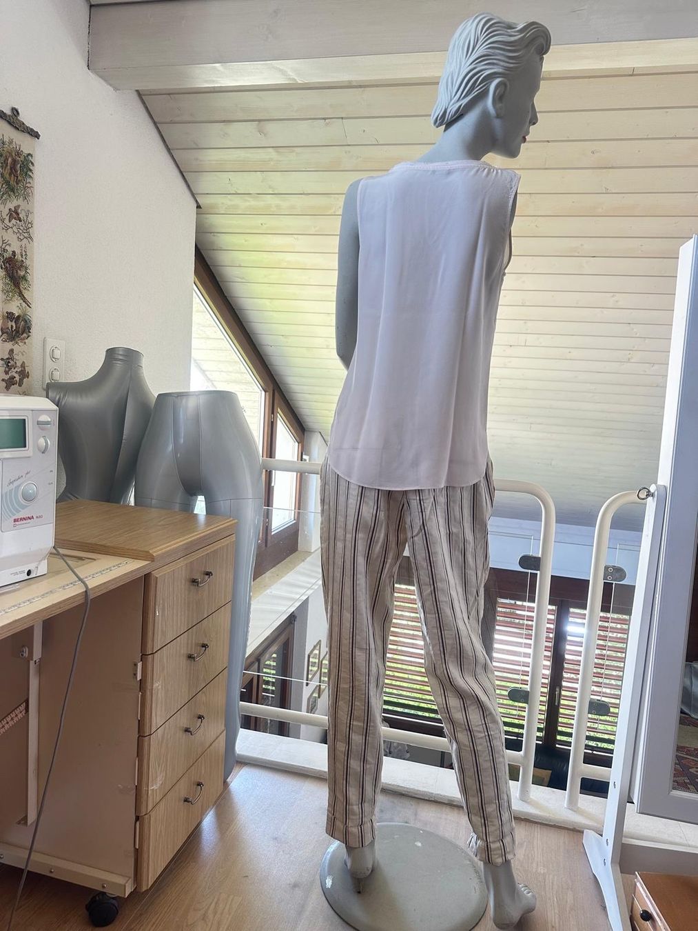 Pantaloni: Schöne Hose von MASON'S – Usato da Neuhausen venduto da Lechasseur 3