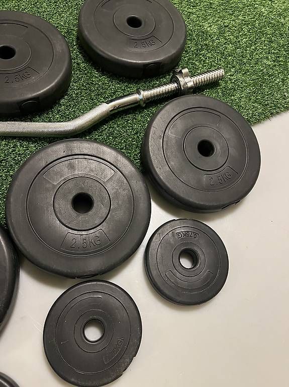 Manubri & Pesi: Hantelset mit 33kg Gewichtsscheiben – Usato da Arlesheim venduto da FS_79 3