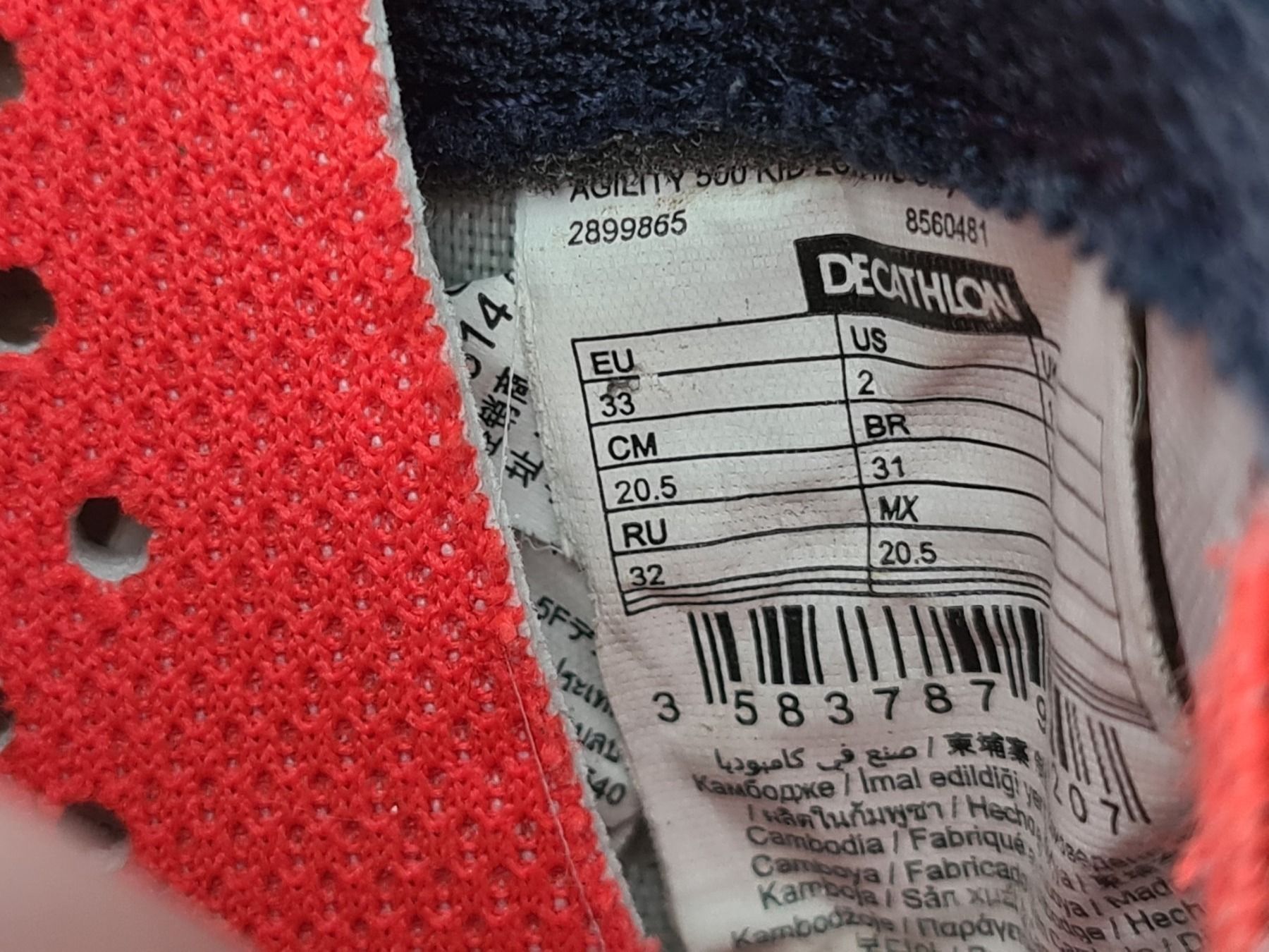Scarpe per ragazzi: Fussballschuhe Kipsta Gr.33 – Usato da Mezzovico venduto da maemy 4