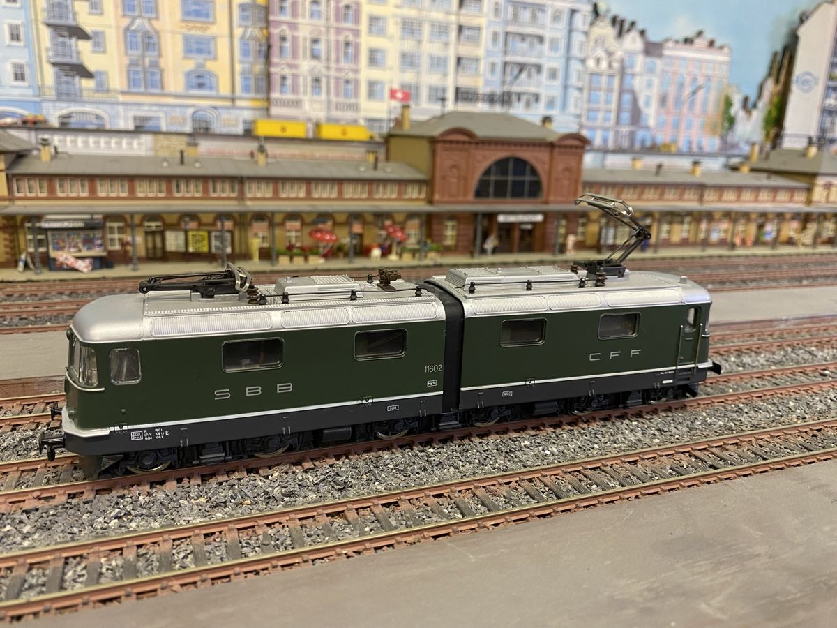 Hag Modellini di ferrovie: HAG 201 Re 6/6 SBB H0 – Usato da Glattpark (Opfikon) venduto da anywaya23