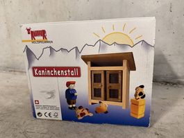 Kaninchenstall von Trauffer Holzspielzeug 