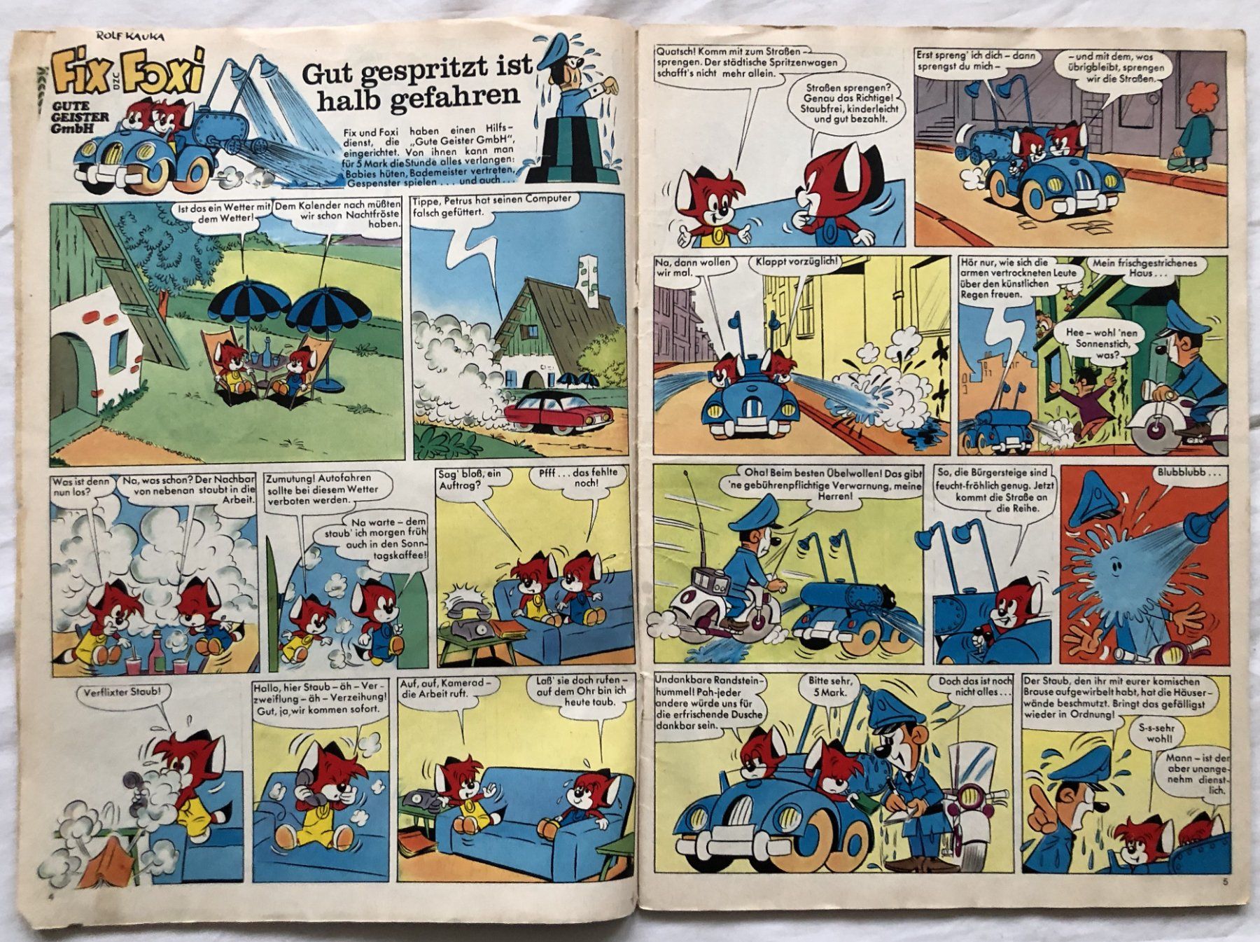 Fumetti: Fix und Foxi - 17.Jhrg. - Heft Nr.50 - 1969 – Usato da Schaffhausen venduto da durruti 2