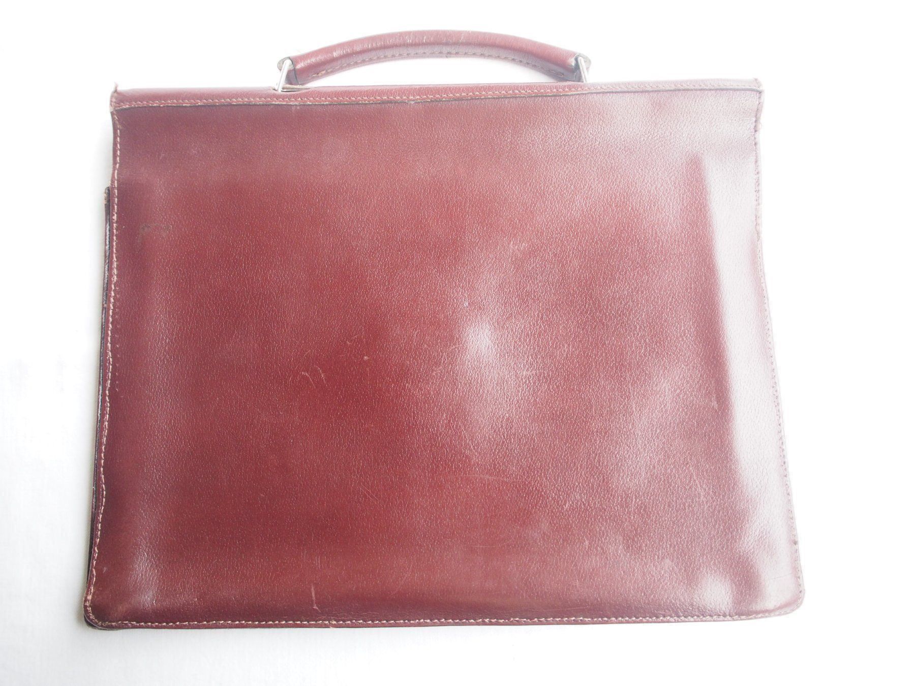 Reisekoffer: serviette en cuir vintage. – Gebraucht aus Meyrin von SRemka 1