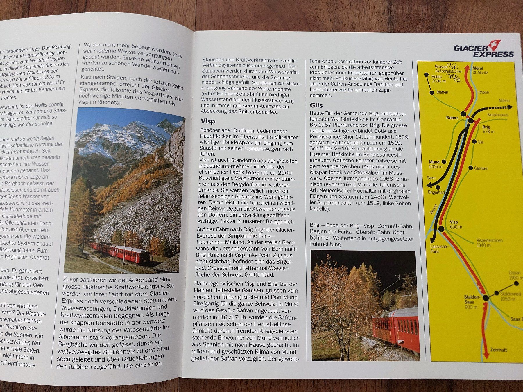 Zeitschriften & Magazine: Glacier Express - Ein Reiseführer – Gebraucht aus Schönenwerd von Steidi 3