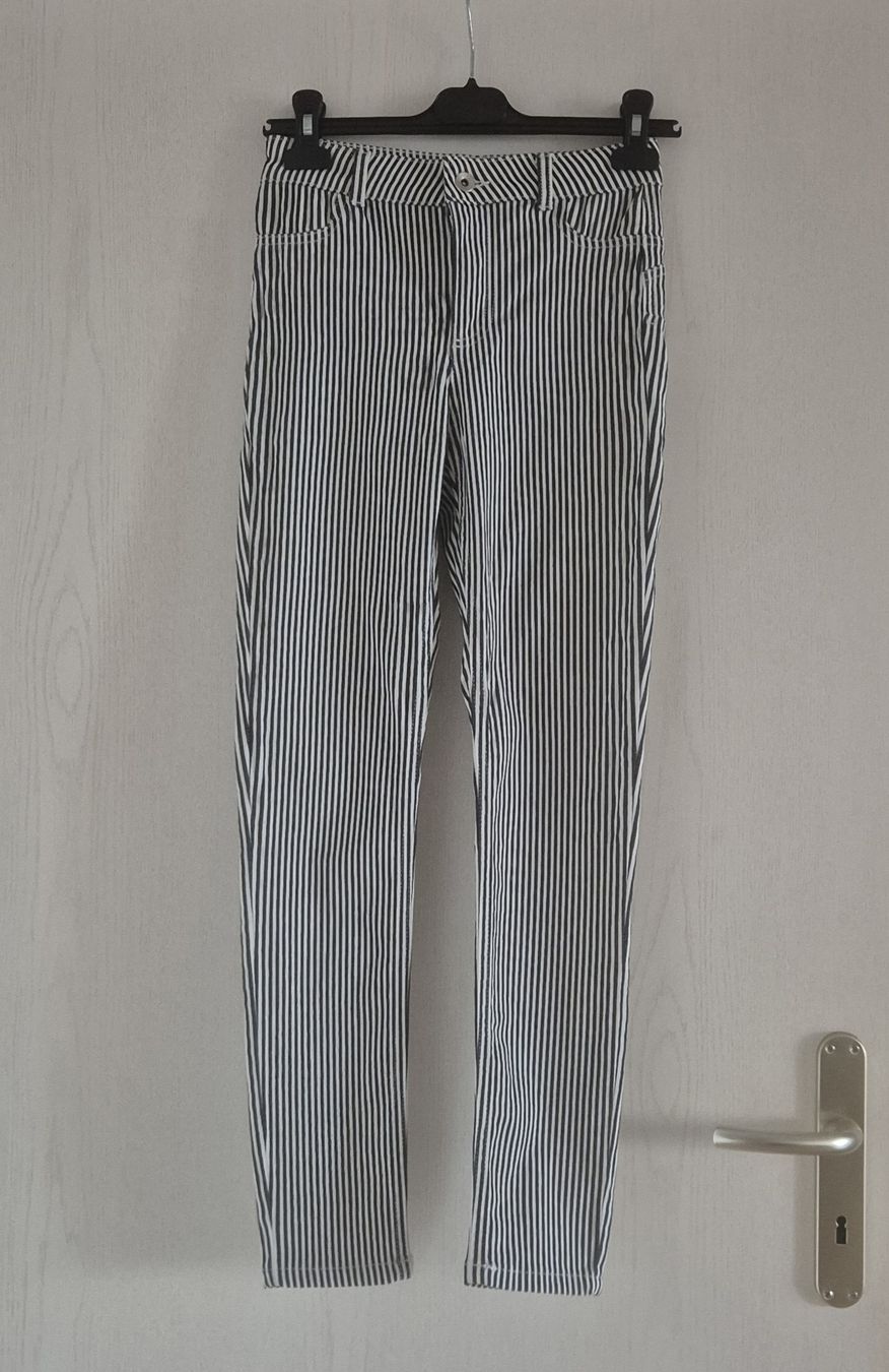 Calzedonia Pantaloni: Stretch Hosen, gestreift, XS – Nuovo (secondo la descrizione) da Zürich venduto da Sami78