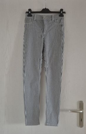 Stretch Hosen, gestreift, XS