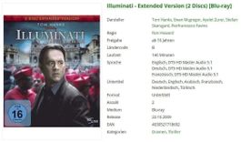 Illuminati - Extended Version - Blu-Ray
