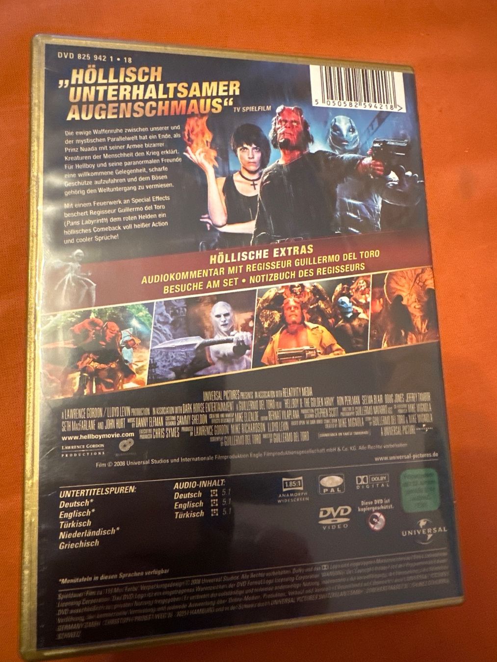 Alle DVDs: Hellboy - Die goldene Armee – Gebraucht aus Schaffhausen von D-MAC 1