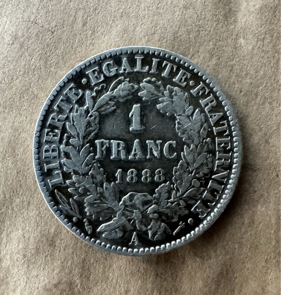 Tutti le monete: 1 Franc 1888 A – Usato da Meilen venduto da coins4sale