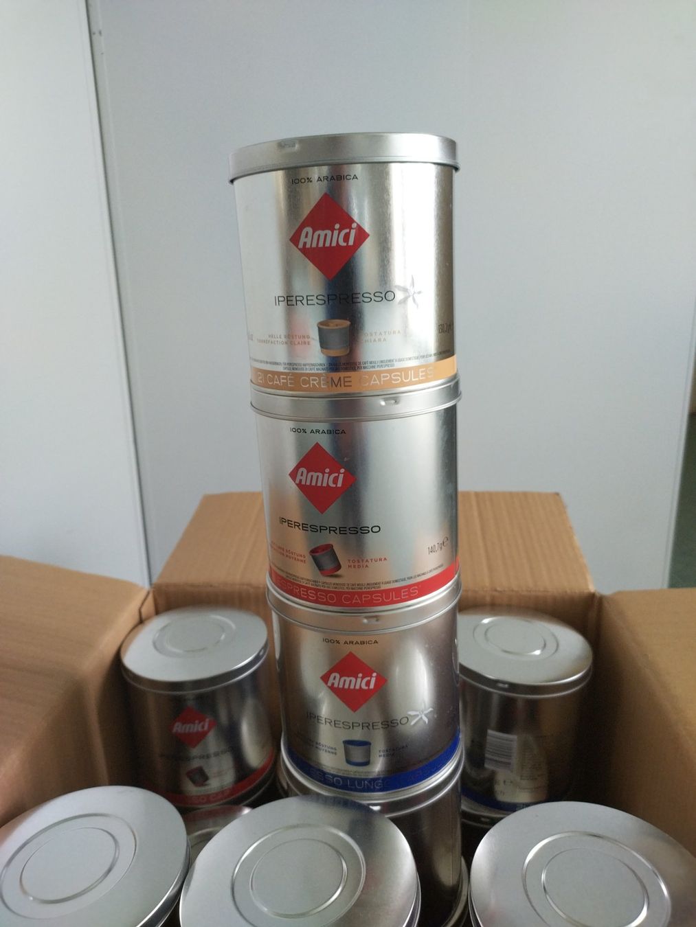 Tutte le decorazioni: 27 Stück Kaffebüchsen ideal zum Basteln oder als Vorratsdose – Usato da Zofingen venduto da Lechim01