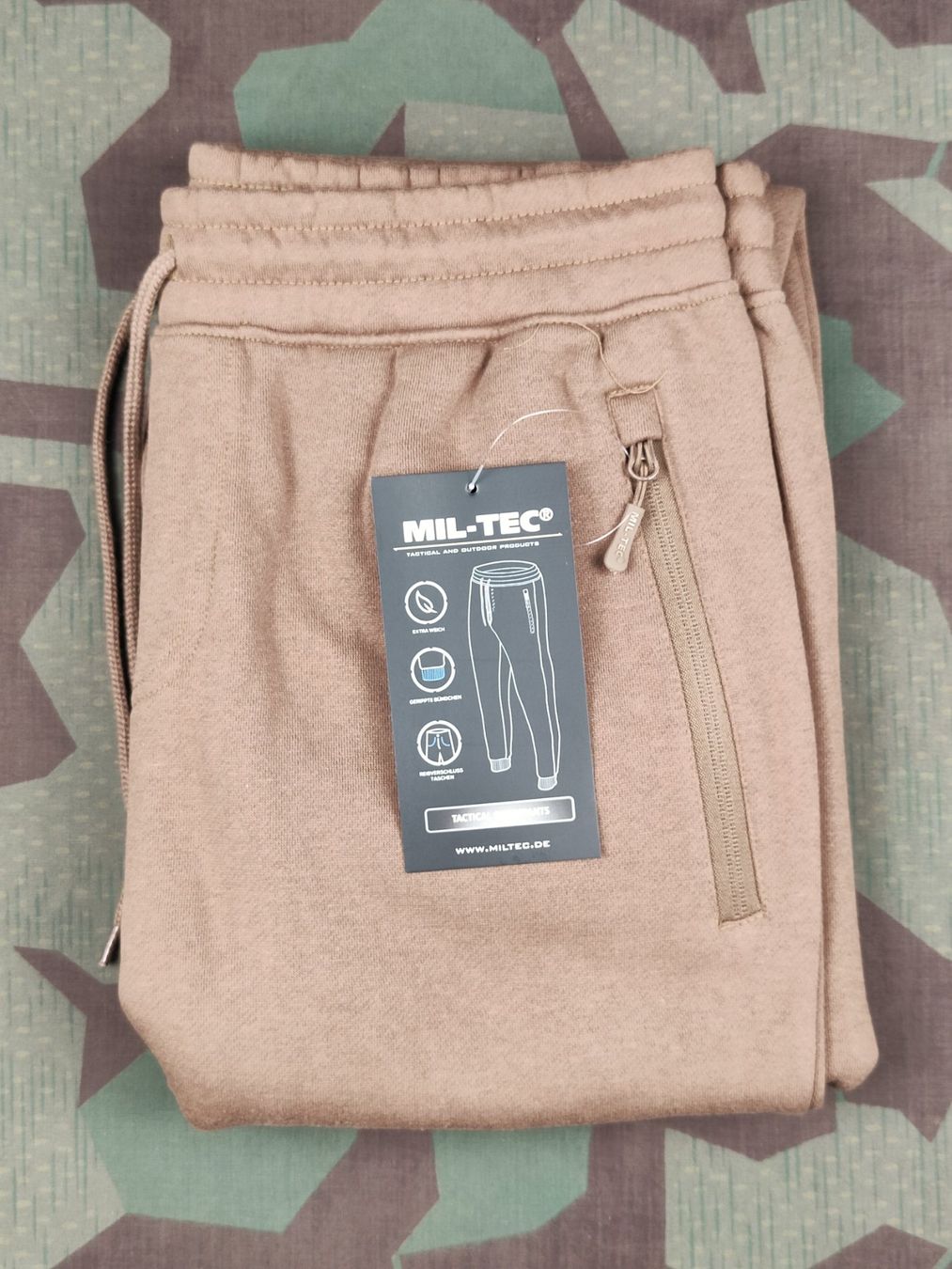 Uniformi: Tactical Sweatpants, coyote, Grösse L – Nuovo (secondo la descrizione) da Bauma venduto da SwissMilitaria