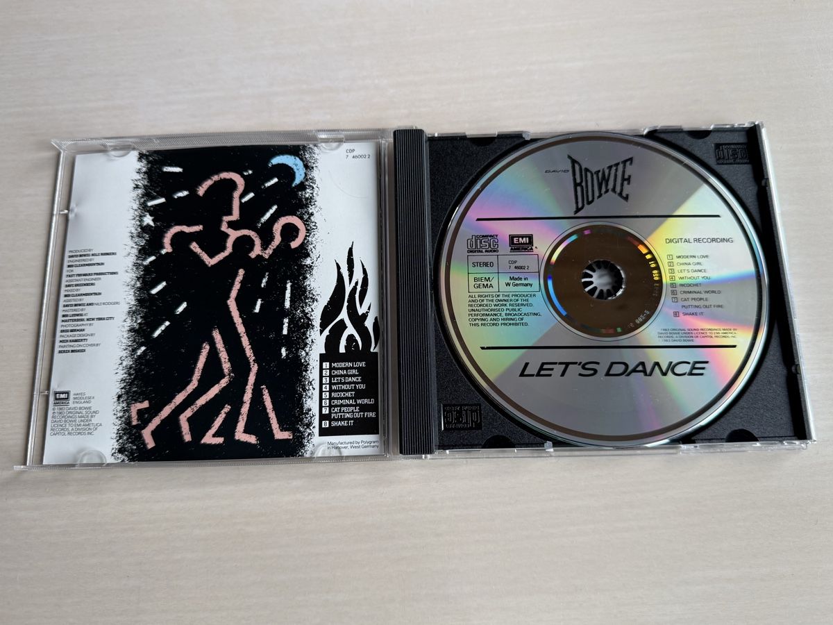 CDs: David Bowie Let's Dance CD  – Gebraucht aus Oberried Brienz von Chyara 2