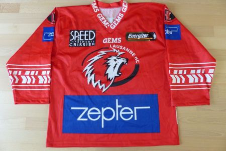 ORIGINAL HC LAUSANNE TRIKOT MAILLOT XXL ANNÉES 90 HCL NEUF
