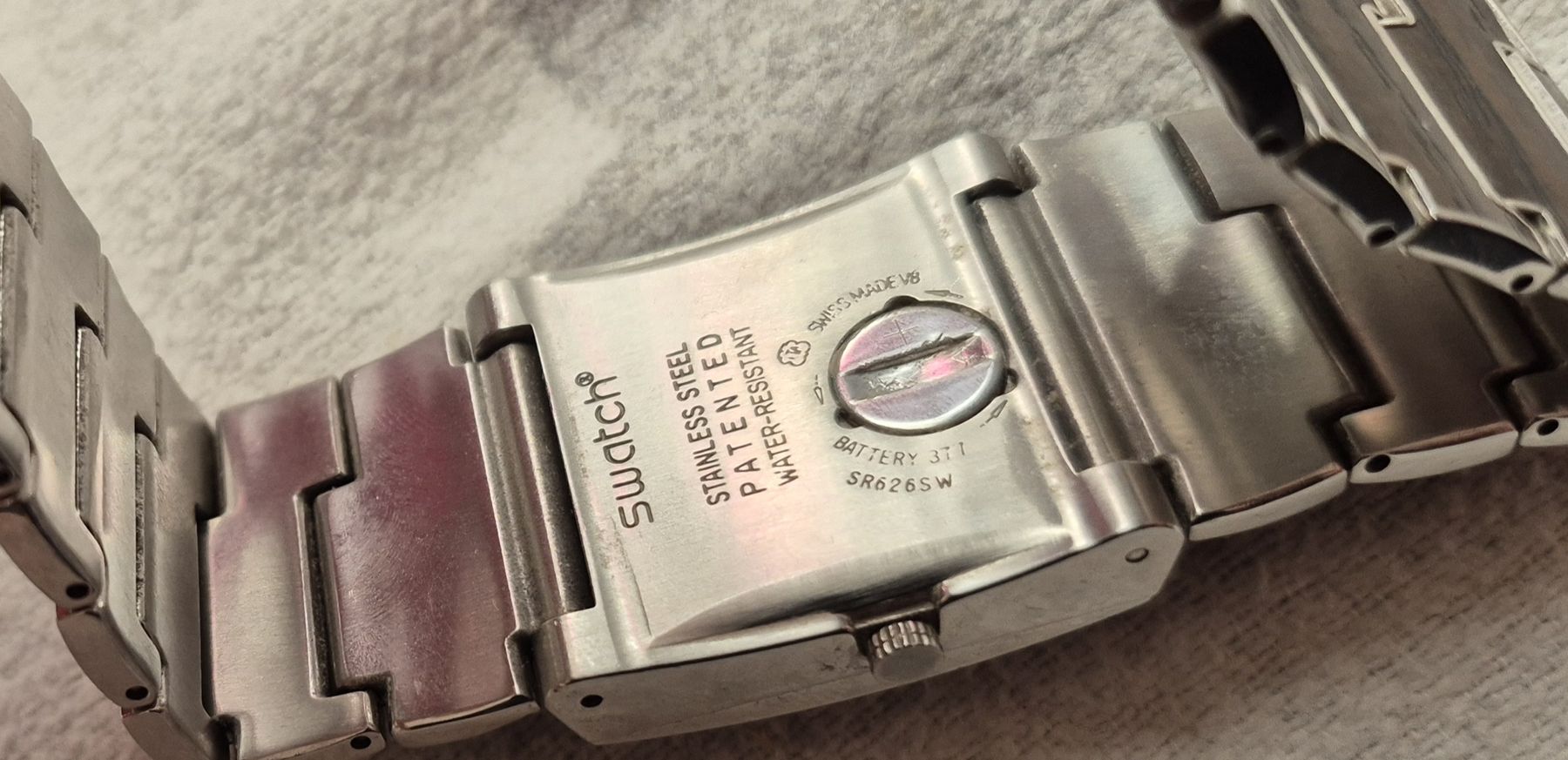 Swatch Orologi: Swatch Armband Uhr, Quarz – Usato da Adliswil venduto da cha_fq9f 3