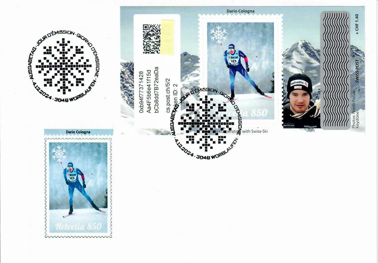 Tutti i francobolli: Crypto Stamps 5.0 FDC ID 2, Illustriert – Usato da Schlieren venduto da Dalpie1414