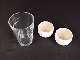 NESPRESSO Tassen Set und Glas