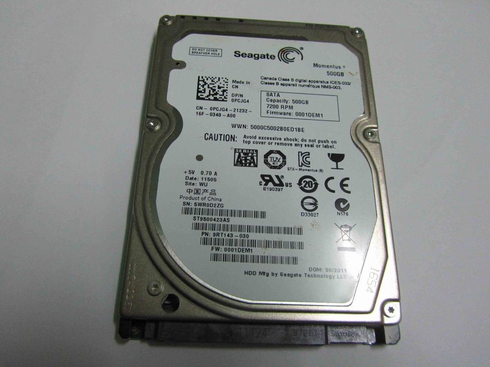 HDD Seagate 500GB | Kaufen auf Ricardo