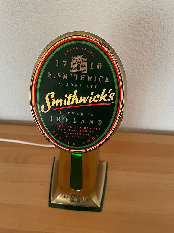 Lampade: Smithwick's Bier Tischleuchte – Usato da Ettingen venduto da Donald4107
