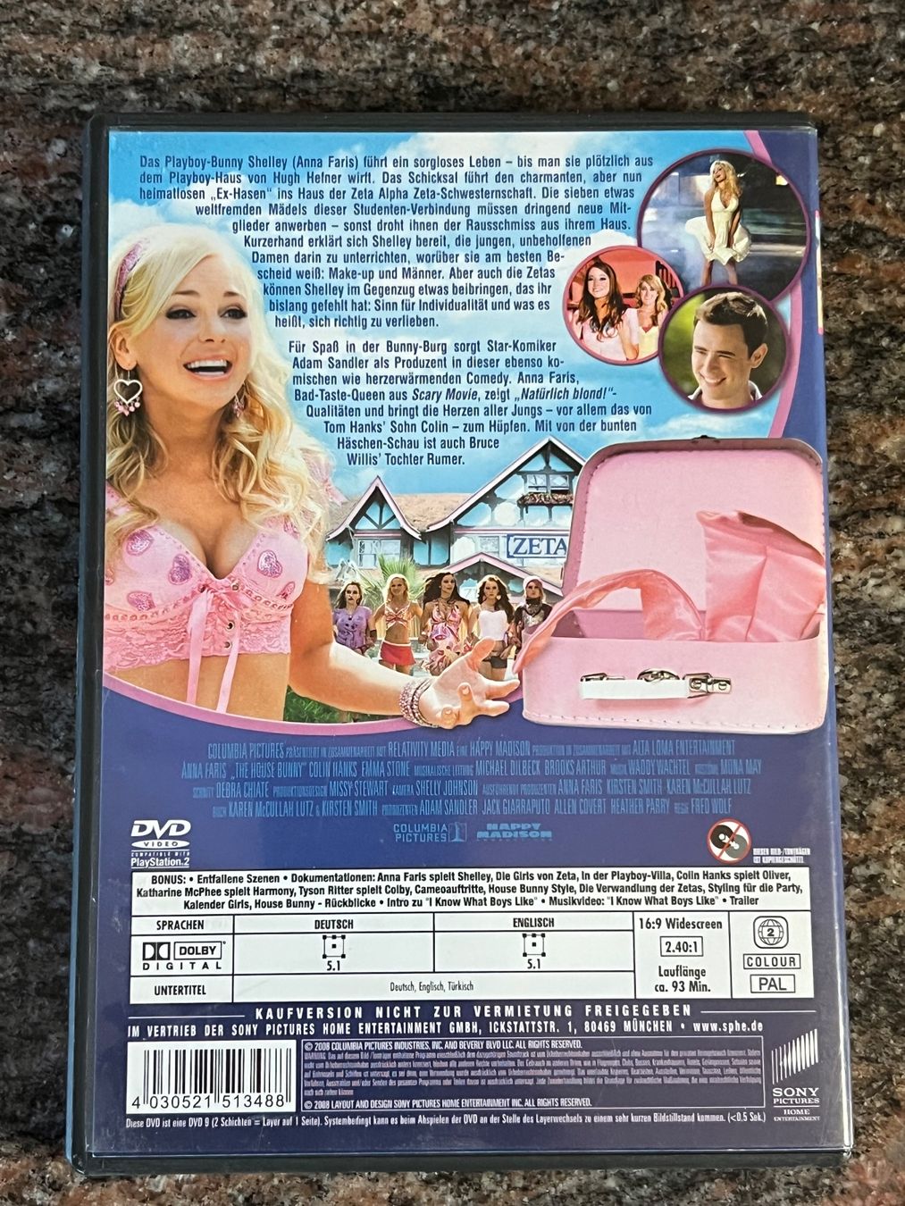 Tutti i DVDs: DVD House Bunny – Usato da Altstätten SG venduto da sheamus 1