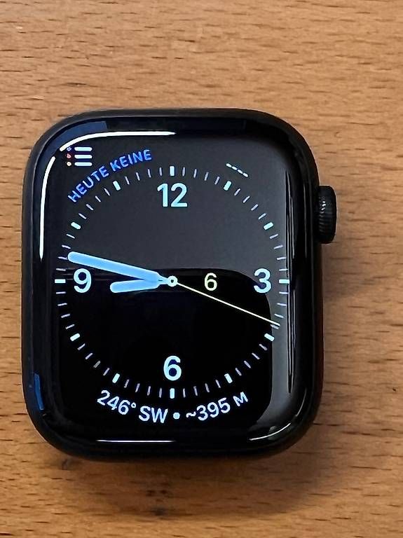 Apple Smartwatch: Apple Watch Series 7, 45mm Titanium cellular – Usato da Schinznach Dorf venduto da Macflo