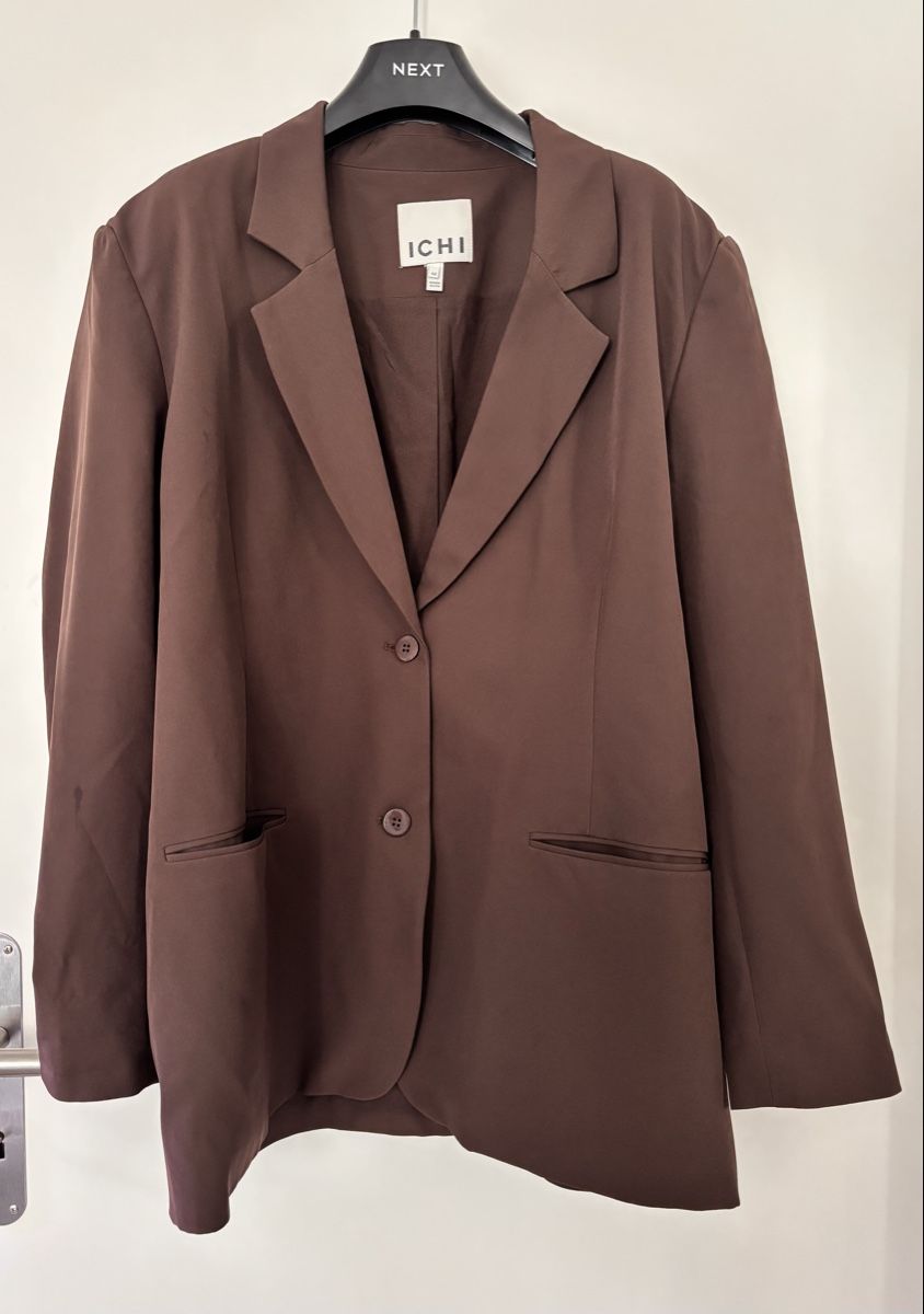 Giacche: ICHI Damen Blazer Braun – Usato da Zürich venduto da cmiks