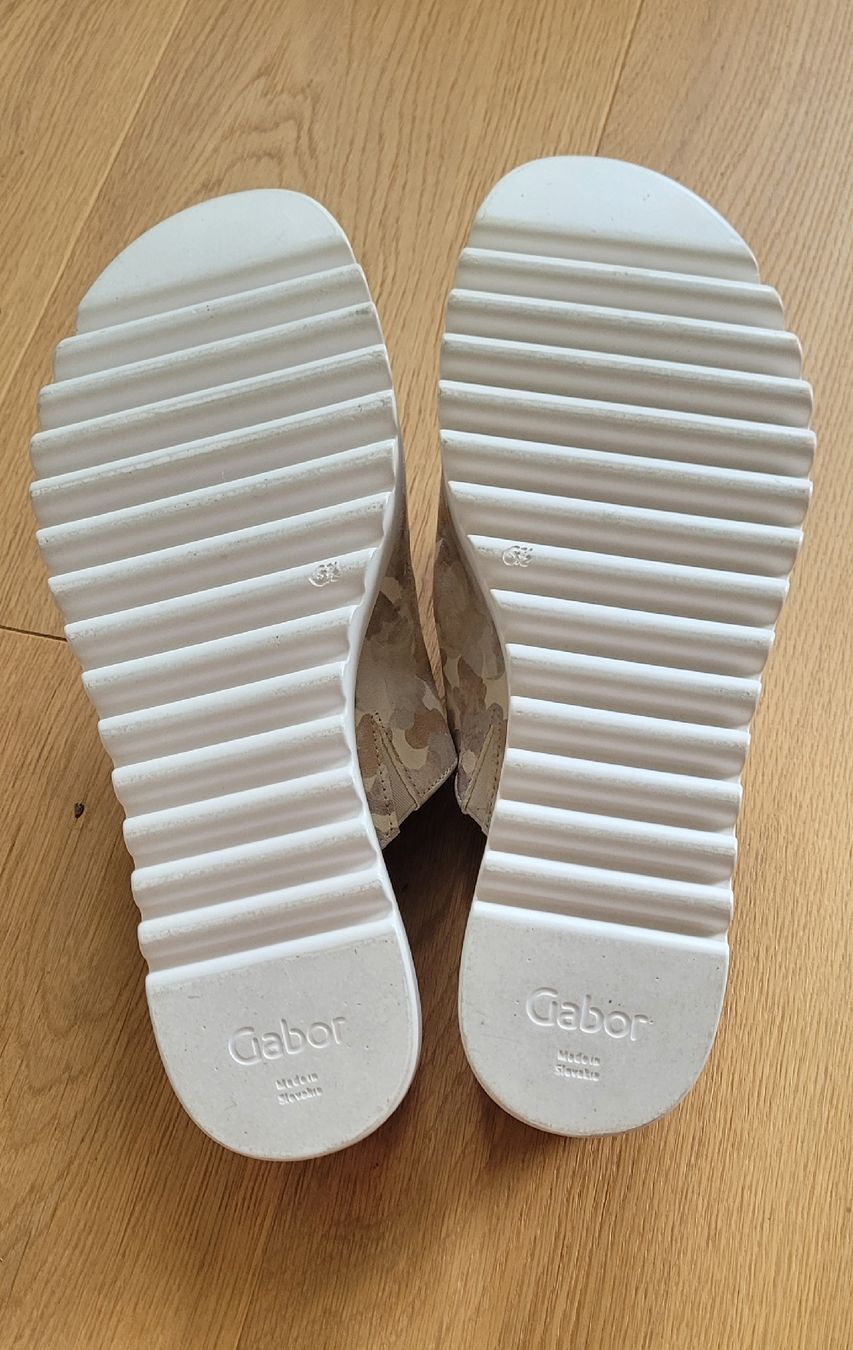 Gabor Damenschuhe: Gabor Pantolette Gr 6 1/2 neuwertig – Neu (gemäss Beschreibung) aus Feusisberg von Pingui55 5
