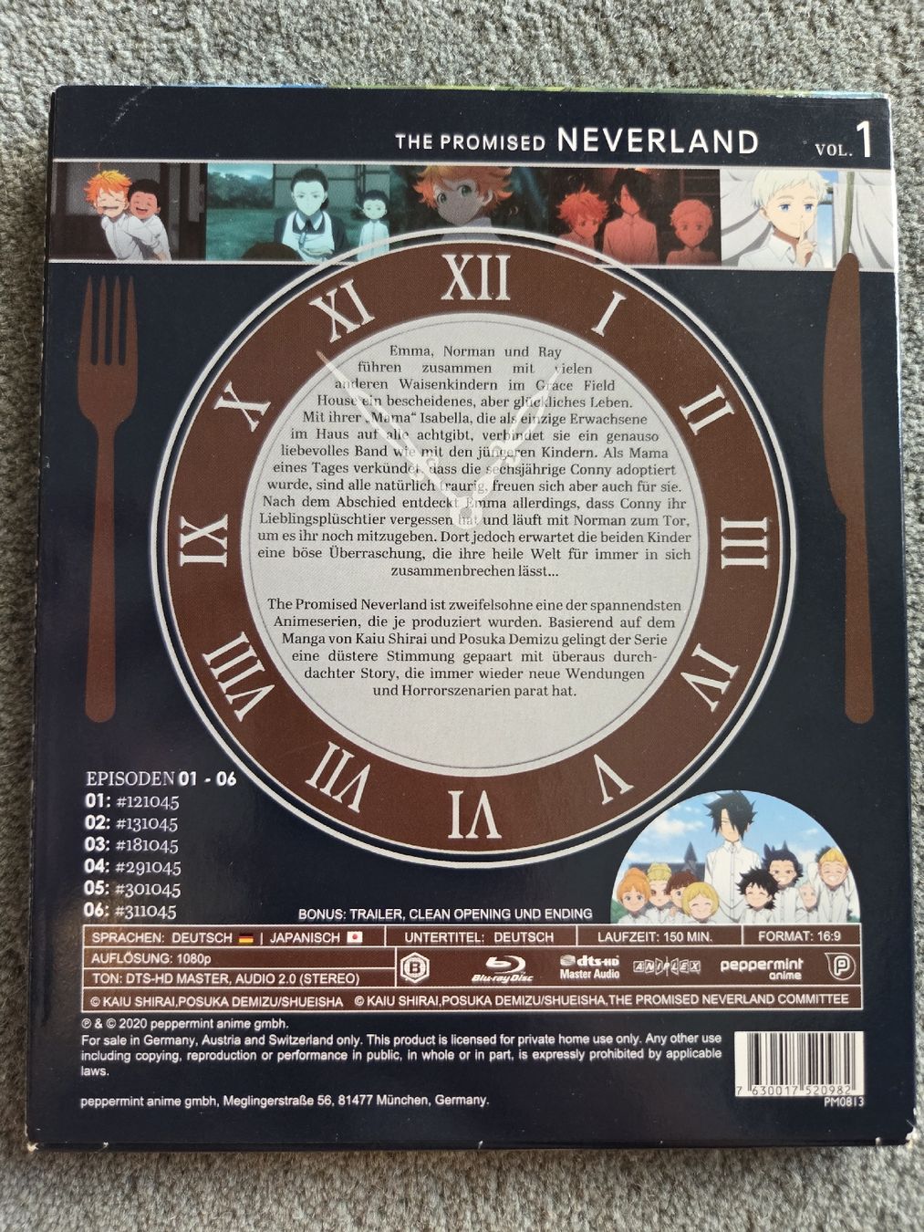 Tous les DVDs: The promised Neverland Volume 1+2 – D'occasion à Jona par nik.rj 3