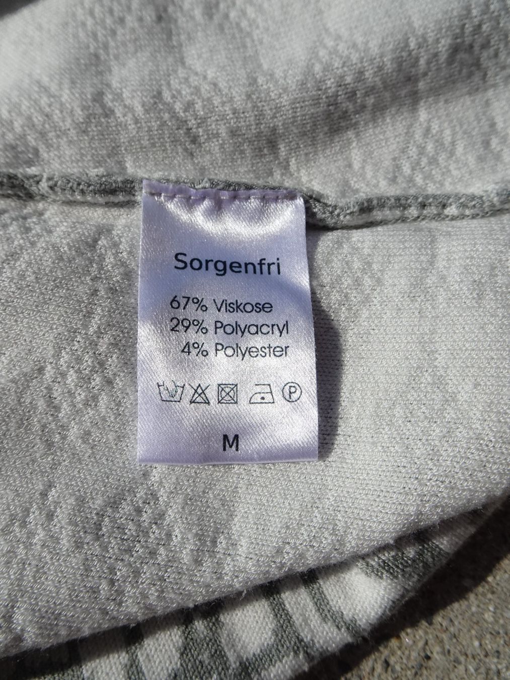 Sorgenfri Giacche: Sorgenfri Strickjacke grau Gr M 38 – Usato da Winterthur venduto da blumeblau77 5