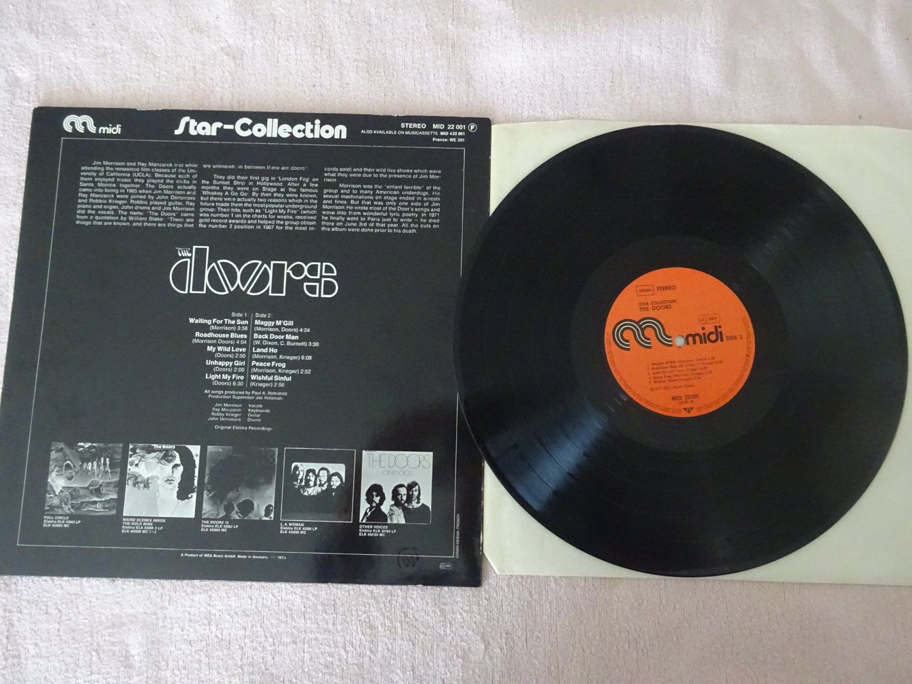 Schallplatten: THE DOORS ** NEUWERTIG – Gebraucht aus Luzern von xrayspex99 3