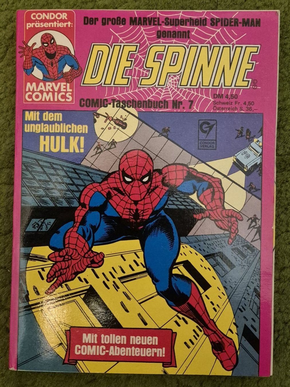 Fumetti: Die Spinne Taschenbuch / Nr. 7 - 11 – Usato da Chur venduto da big_5zx8 2