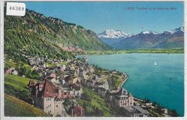 Territet et la Dent du Midi - Litho