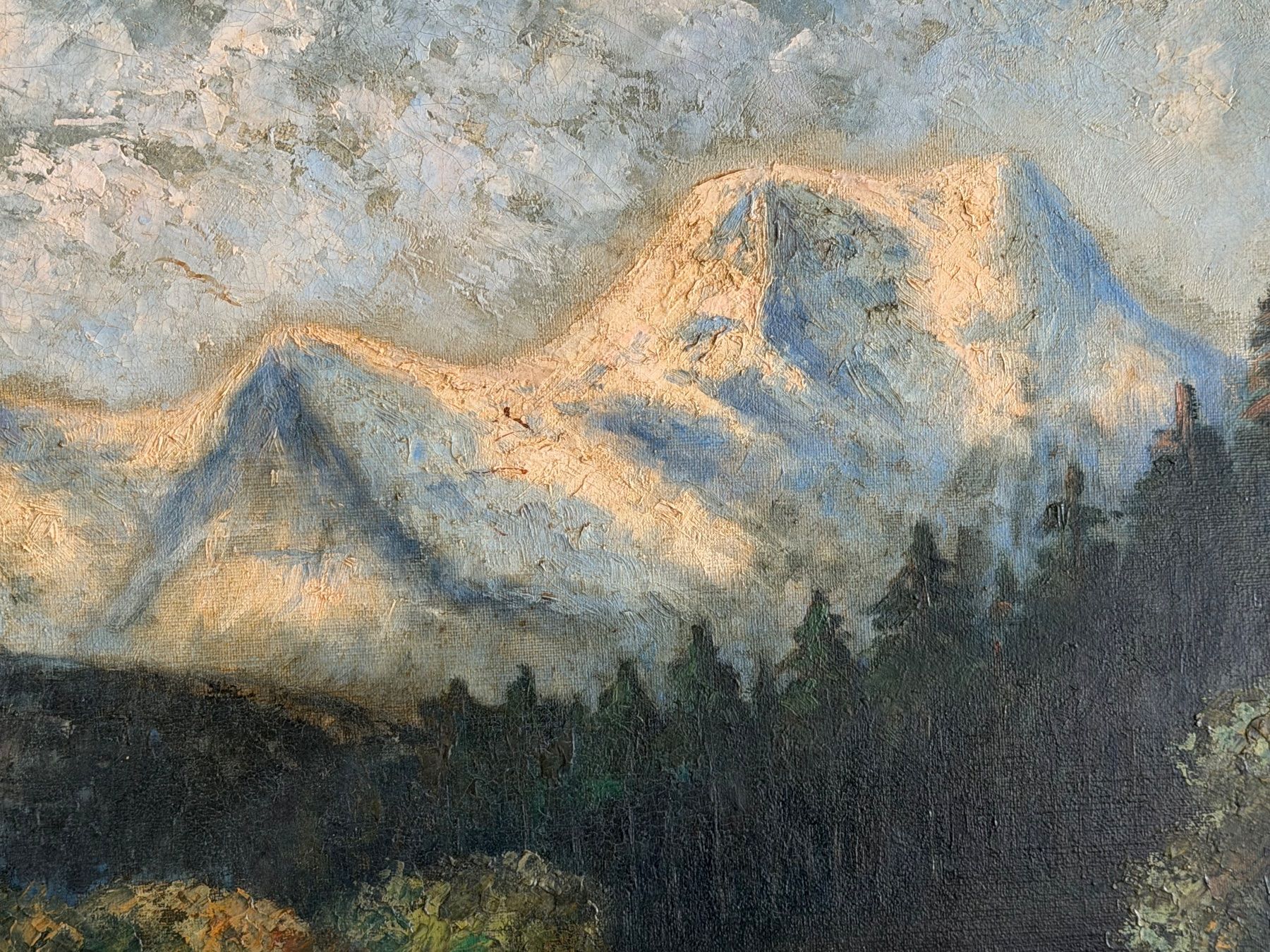 Gemälde: H. Studer Grosse Original ÖlGemälde – Gebraucht aus Basel von PAUL_ART 6