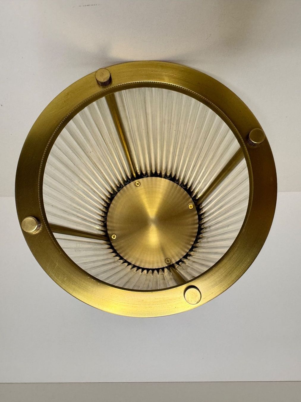 Eichholtz Sonstige Dekorationen & Accessoires: Eichholtz Windlicht / Hurricane – Messing & Glas – Neu (gemäss Beschreibung) aus Tägerwilen von lar_5hq8 2