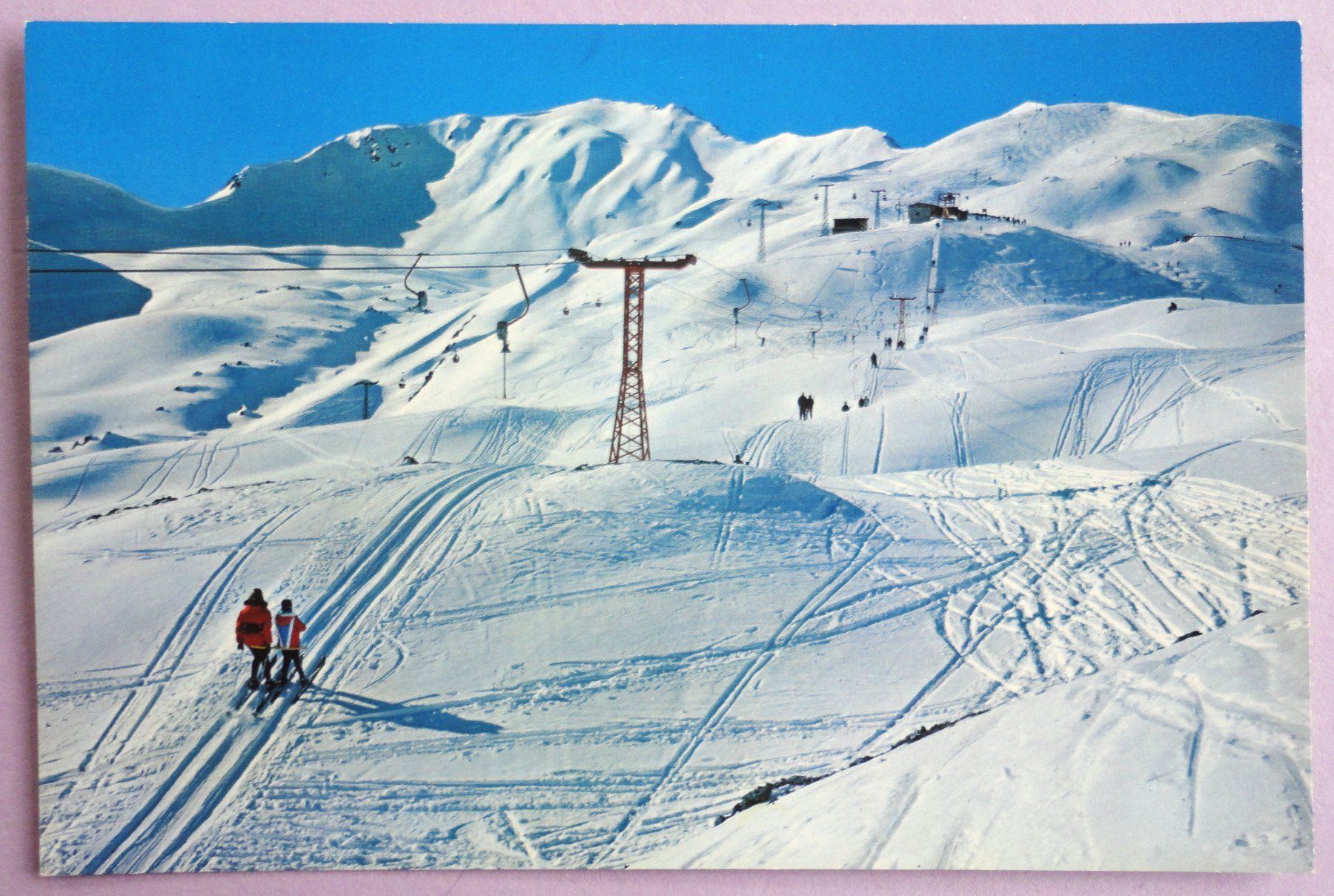 Cartoline postali: Davos, Strela-Skigebiet – Usato da Fétigny venduto da Billy2miny