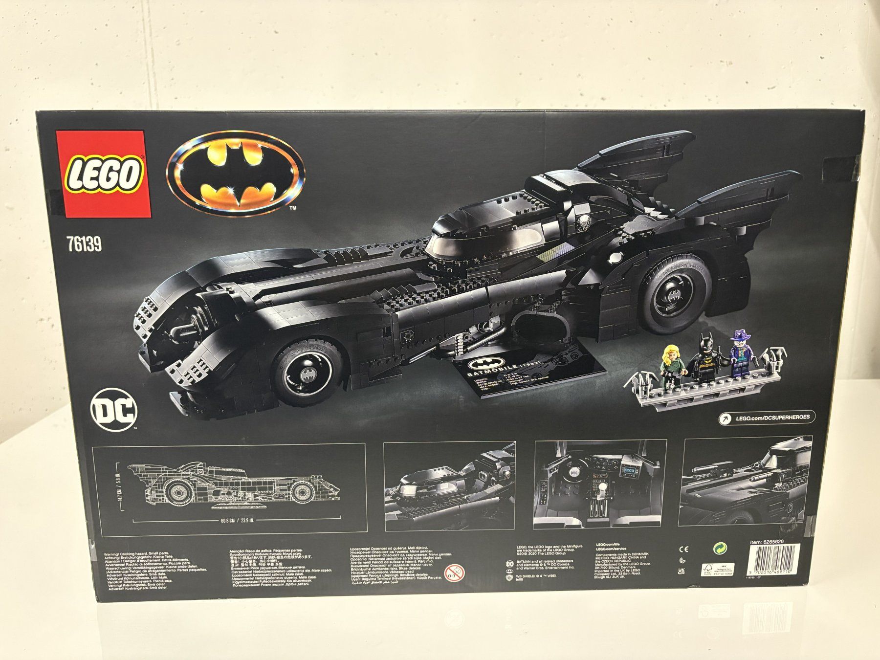 Lego Baukästen: Lego Super Heroes 76139 1989 Batmobile – Neu und originalverpackt aus Bürglen TG von HarruunS 2