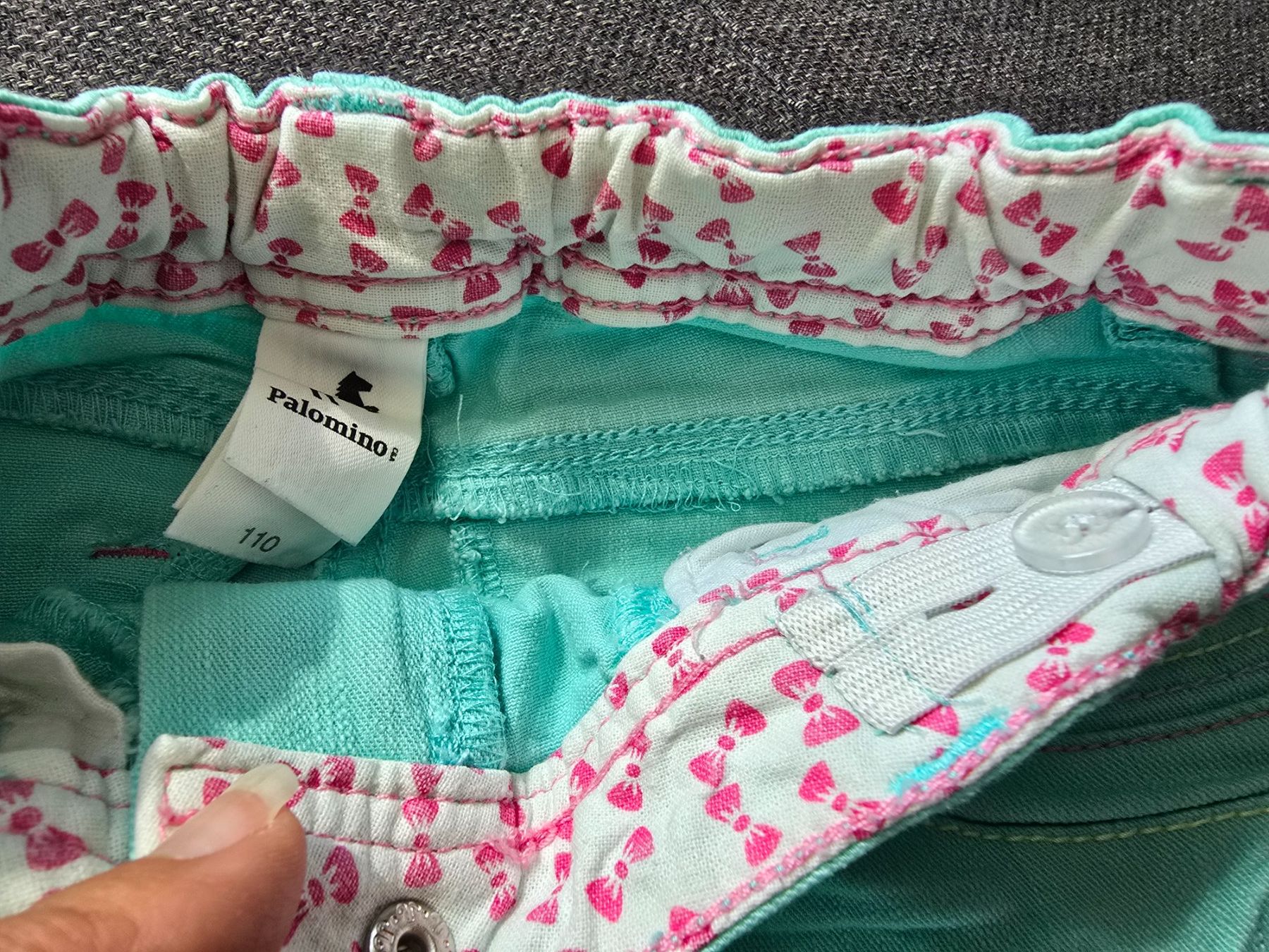 Pantaloni: Kinder Shorts Türkis Grösse 110 – Usato da Büttikon AG venduto da Amineah 1
