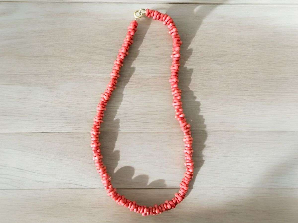 Catenine: Bambù Korallenkette, Vintage – Usato da Lamone venduto da LaCantinaMagica 2