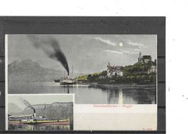 LU Weggis mit Dampfschiff Victoria