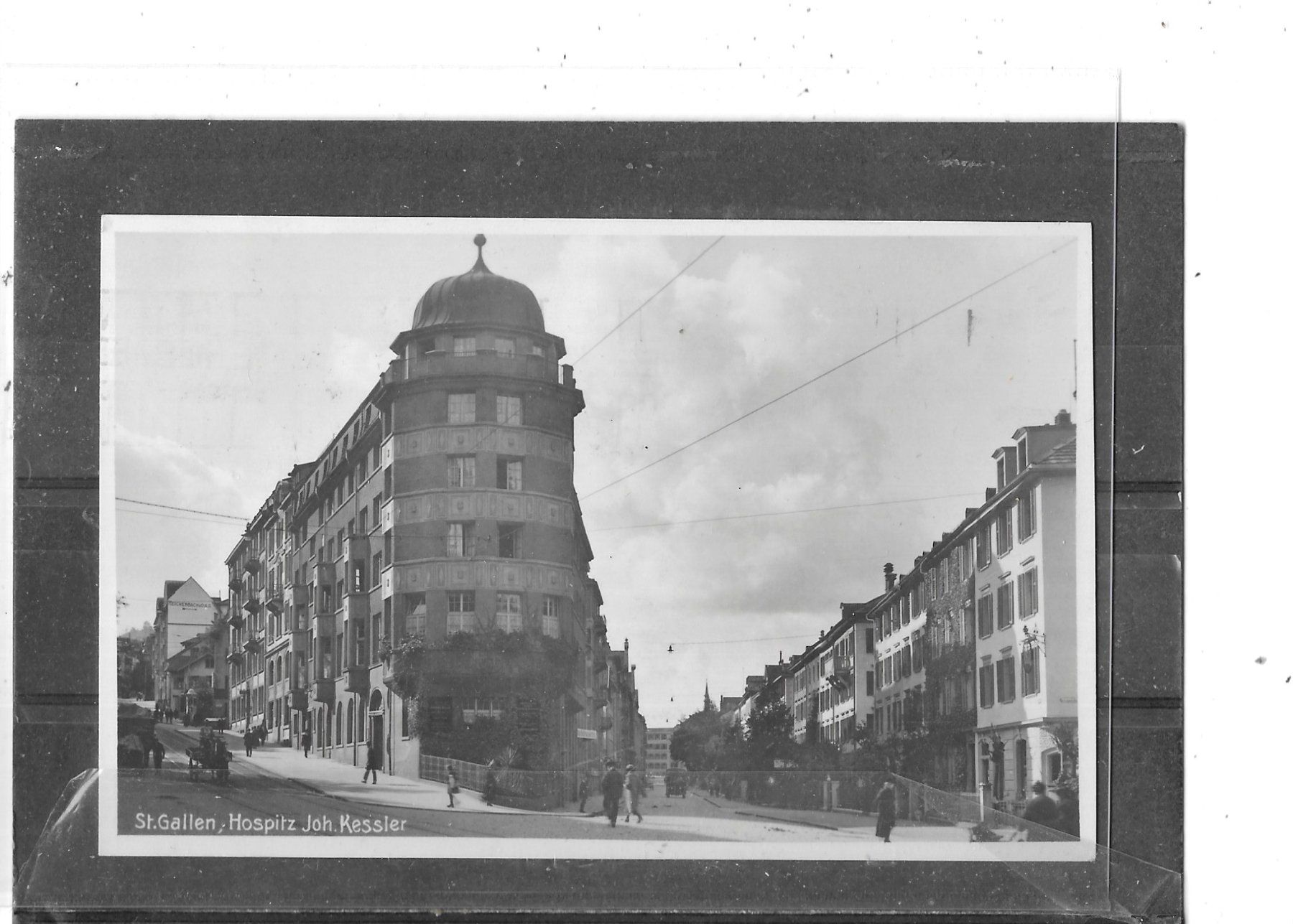 Cartoline postali: SG St.Gallen 1932 Hospitz Joh.Kessler – Usato da Schocherswil venduto da Wilare