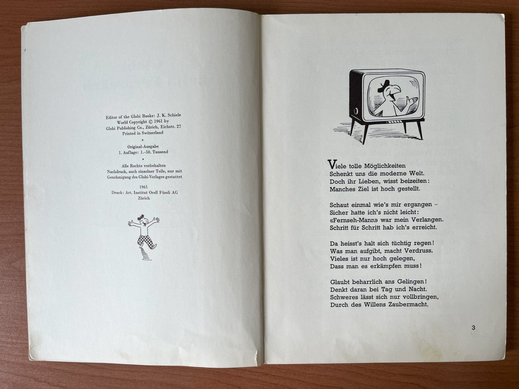 Comics: Globi beim Fernsehen, 1. Auflage – Gebraucht aus Bern von mar_v7z9 3