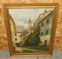 Kunst abstrakte Kunst Ölbild  altes Gemälde signiert