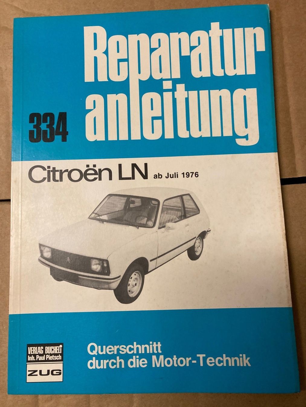 Libri: Citroen LN – Usato da Filzbach venduto da Sugi7