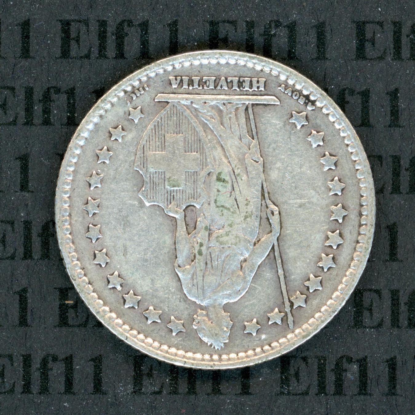 Tutti le monete: CHF___1.00 1900 -vz 1 Franken – Usato da Widnau venduto da Elf11 1