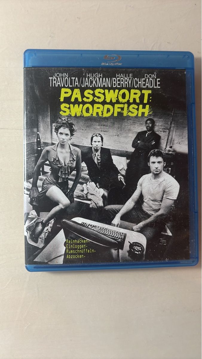 Tutti i DVDs: Action-Blu-ray: Passwort Swordfish mit Starbesetzung – Nuovo (secondo la descrizione) da Ruswil venduto da Slivio_