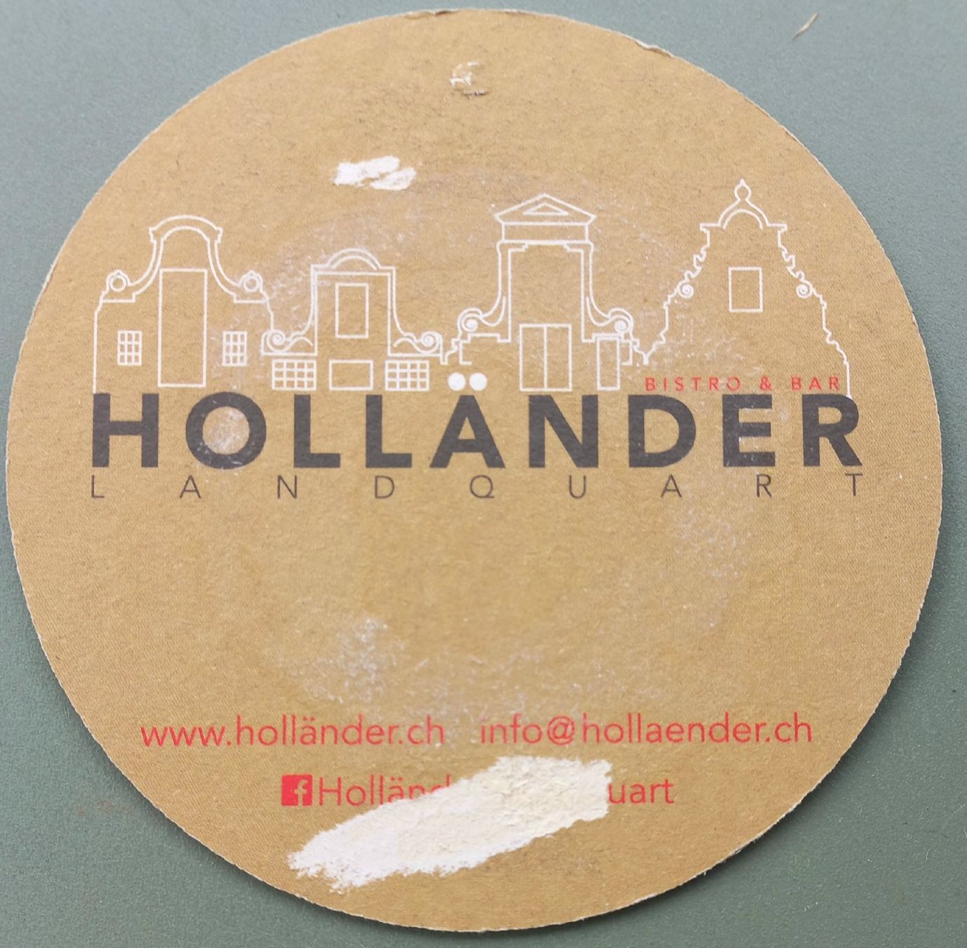 Sottobicchieri: Bierdeckel - Hollander Landquart, Bar - CH – Usato da Niederuzwil venduto da lubimaja 1