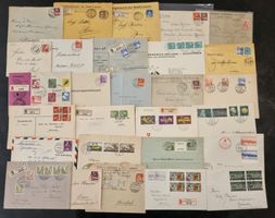 Lot mit 28 Bedarfs-Briefe